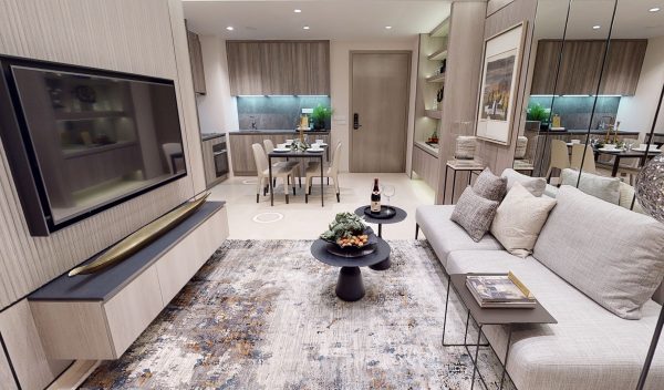 KC Matterport 2BR+1 Elegant